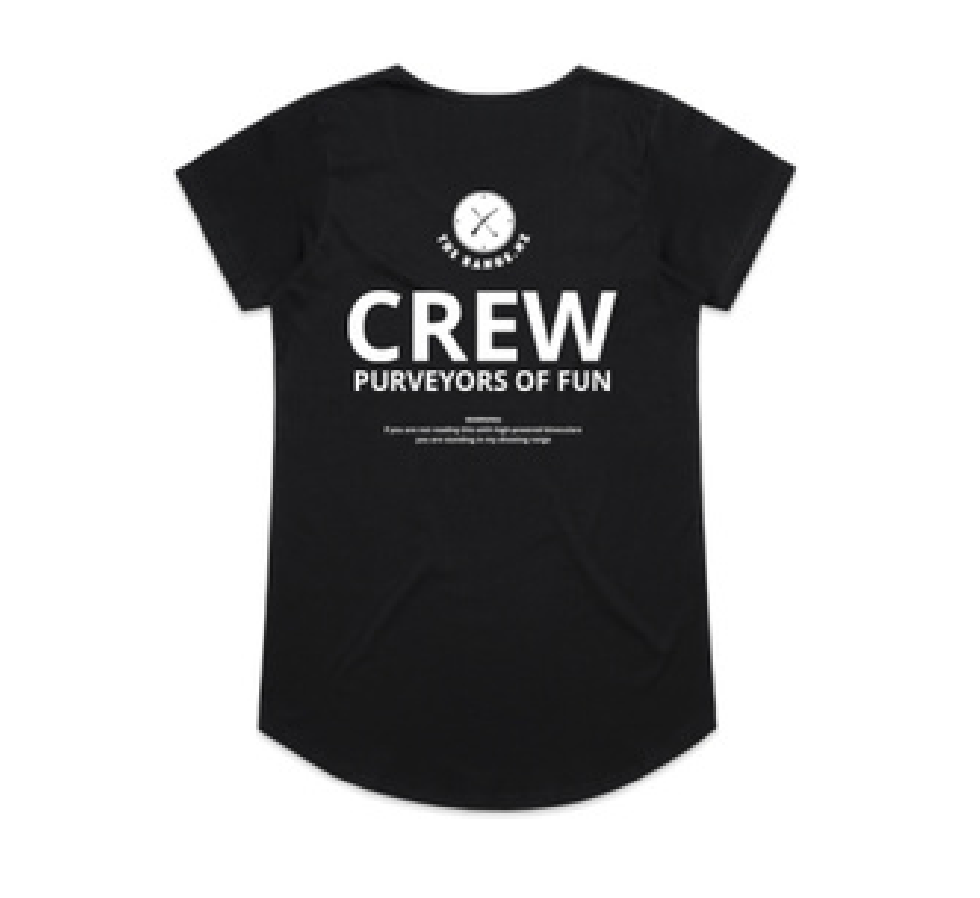 Women's Crew Tee | Black
