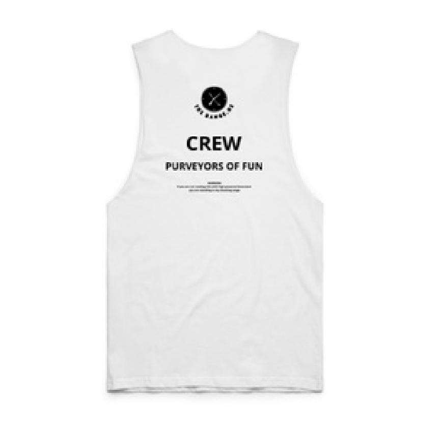 Men's Crew Tank | White