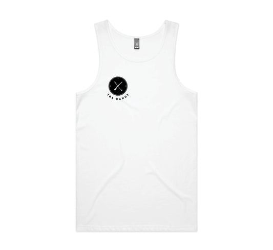 Men's Crew Singlet | White